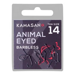 Kamasan Animal Barbless Eyed Hooks